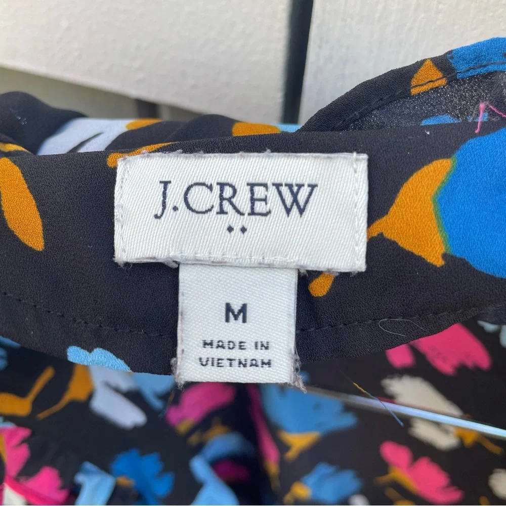 J.‎ Crew  Factory Floral Blouse